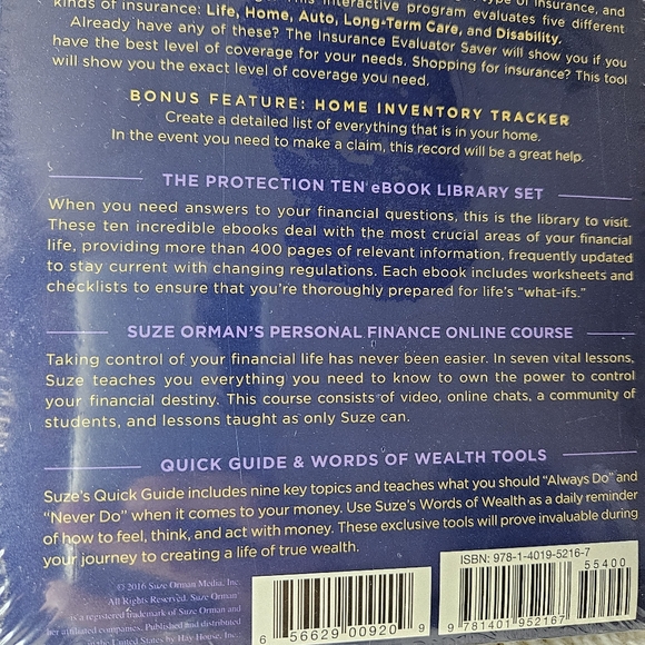 Suze Orman The Money Tools (4 CD Set) Take Control of Your Financial Life NEW - Picture 3 of 10